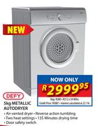 Defy 5kg Metallic Autodryer