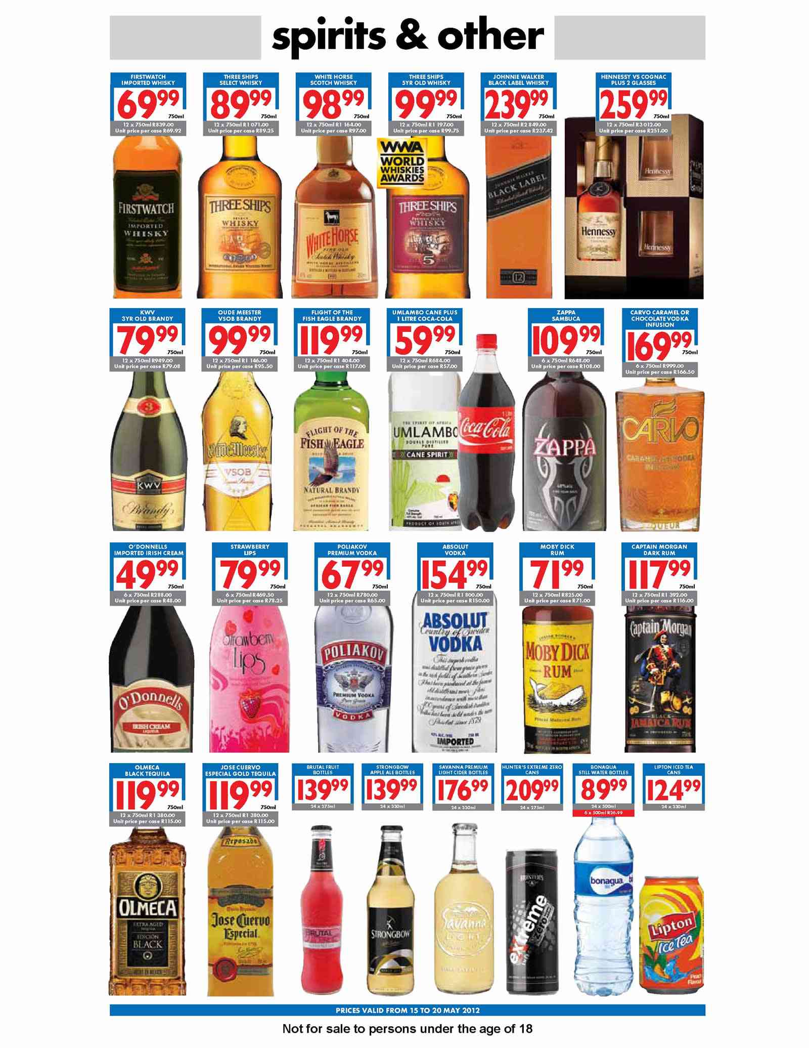 Special Carvo Caramel Or Chocolate Vodka Infusion750ml — www.guzzle.co.za