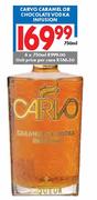 Carvo Caramel Or Chocolate Vodka Infusion-6x750ml