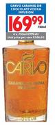 Carvo Caramel Or Chocolate Vodka Infusion-750ml