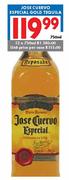 Jose Cuervo Especial Gold Tequila-12x750ml