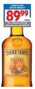 Three Ships Select Whisky-750ml