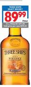 Three Ships Select Whisky-12x750ml