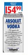 Absolut Vodka-750ml