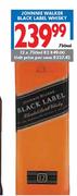 Johnnie Walker Black Label Whisky-12x750ml