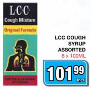 Lcc Cough Syrup Assorted-6 x 100ml