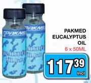 Pakmed Eucalyptus Oil-6 x 50ml