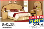 Denver 3 Piece Bedroom Suite