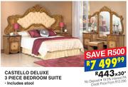  Castello Deluxe 3 Piece Bedroom Suite