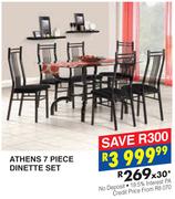  Athens 7 Piece Dinette Set