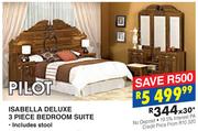 Pilot Isabella Deluxe 3 Piece Bedroom Suite