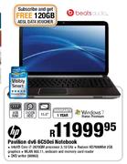 Hp Pavilion dv6 6C50ei Notebook