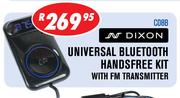 Dixon Universal Bluetooth Handsfree Kit With FM Transmitter C08B