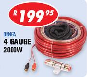 Dixon Amplifier Installation Kits 4 Gauge 2000W DN4GA
