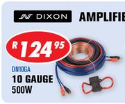 Dixon Amplifier Installation Kits 10 Gauge 500W DN10GA