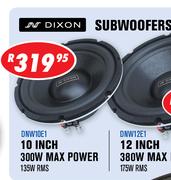 dixon subwoofer price