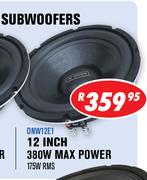 Dixon Subwoofers 12 Inch 380W Max Power DNW12E1