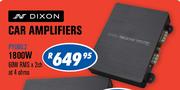 Dixon 1800W Car Amplifiers PYU60.2
