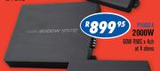 Dixon 2000W Car Amplifiers PYU60.4