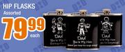 Hip Flasks Assorted-Each