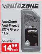 Auto Zone Anti-Freeze 20% Glyco AZC.AF04-1L