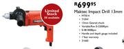 Maktec Impact Drill-13mm