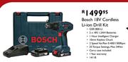 Bosch 18V Cordless Li-ion Drill Kit