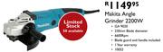 Makita Angle Grinder-2200W