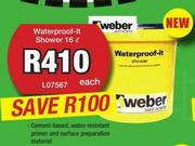 Weber Waterproof-It Shower L07567-16L