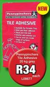 Pennypinchers Tile Adhesive Grey L08677-20kg