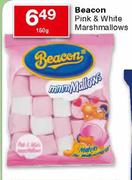 Beacon Pink & White Marshmallows-150g