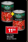 Rhodes Braai Relish-2x410g