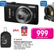 Canon IXUS132 Digital Camera-Per Bundle