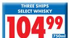 Three Ships Select Whisky-750ml