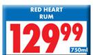 Red Heart Rum-750ml