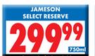 Jameson Select Reserve-750ml