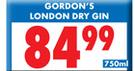 Gordon's London Dry Gin-750ml