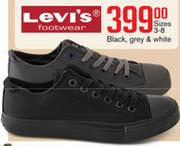 Levi's Footwear Sizes 3-8 Black, Grey & White