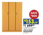 Jozi 3 Door Wardrobe