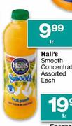 Hall's Smooth Concentrate-1Ltr
