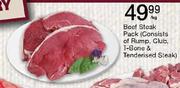 Beef Steak Pack-Per Kg