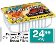 Farmer Brown Crumbed Chicken Breast Fillets-400g