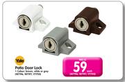 Yale Patio Door Lock-Each