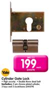 Yale Cylinder Gate Lock