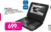 Sinotec 7" Portable DVD Player PDVD-702BLK