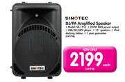 Sinotec DJ/PA Amplified Speaker SB-1515