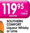 Southern Comfort Liqueur Whisky Or Lime-750ml