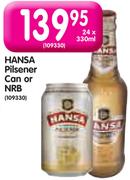 Hansa Pilsener Can Or NRB-24x330ml