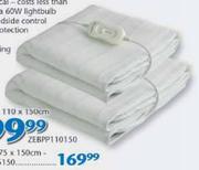  Pure Pleasure Non Fitted Electric Blanket Double-110x150cm