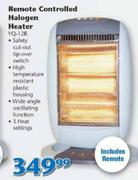 Remote Controlled Halogen Heater  